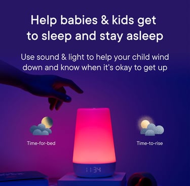 Hatch baby night light with sounds