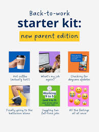 New parent back to work checklist