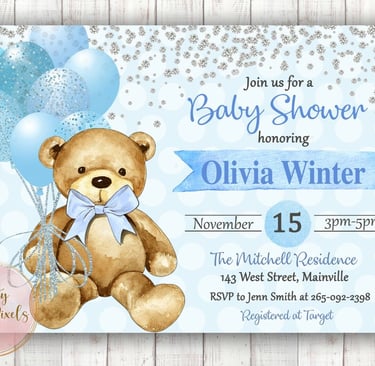 baby shower invitation