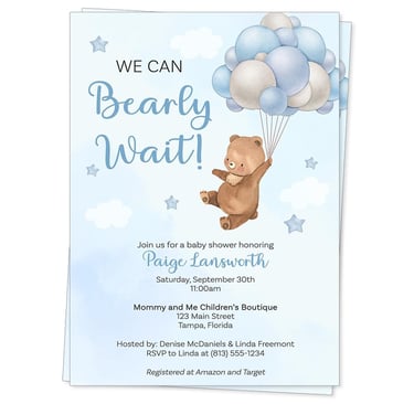 baby shower invitation