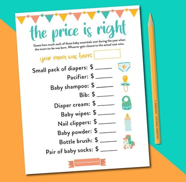 price is right baby version