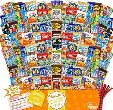 Snack Box Care Package (120 Count)