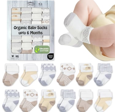 organic baby socks