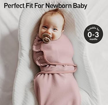 swaddled baby