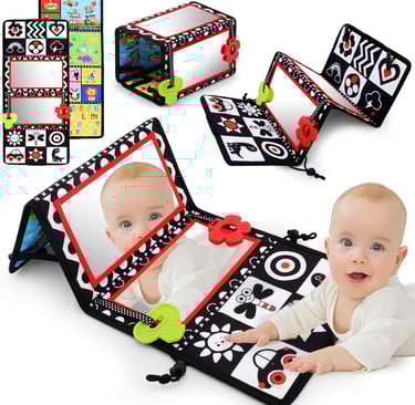 baby with learning toys