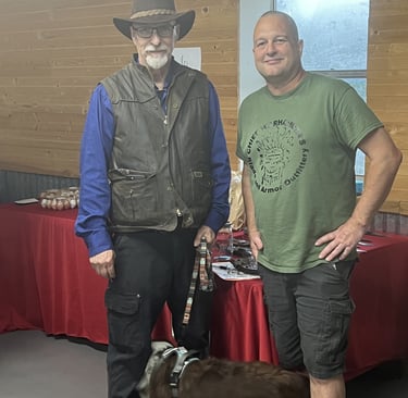 Kaufman City Market with two blade smiths