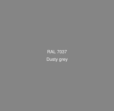 Polltak standardfärg RAL 7037