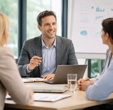 Consultor acompañando a empresas en procesos de cambio y transformación.