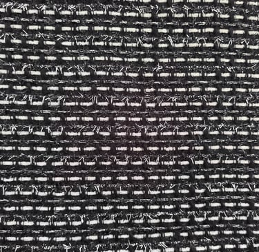 Chanel style fabrics, Yarn-dyed woollen tweed