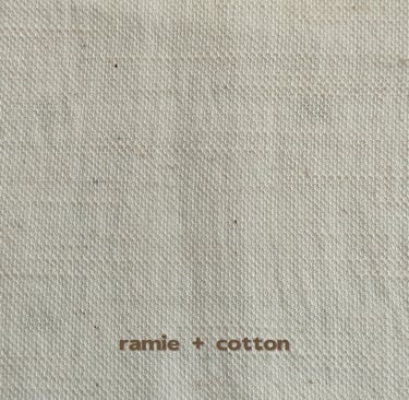ramie & cotton