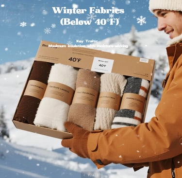 best fabrics for cold weather