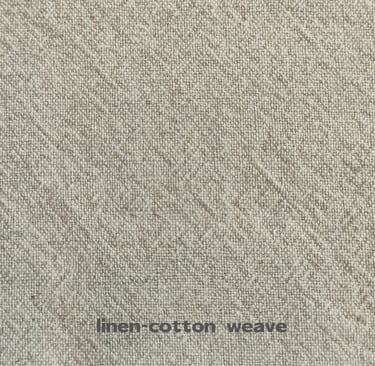linen-cotton weave