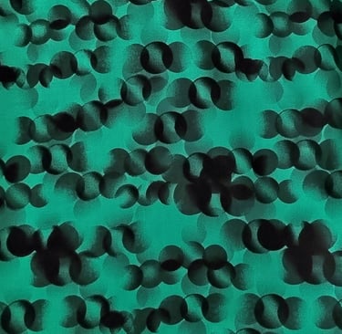 Geometric Silk Printing Fabric