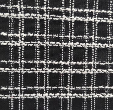 Chanel style fabrics, Yarn-dyed woollen tweed