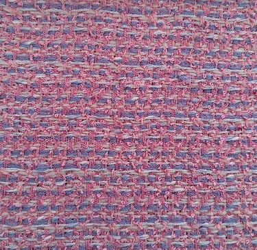 Chanel style fabrics, Yarn-dyed woollen tweed