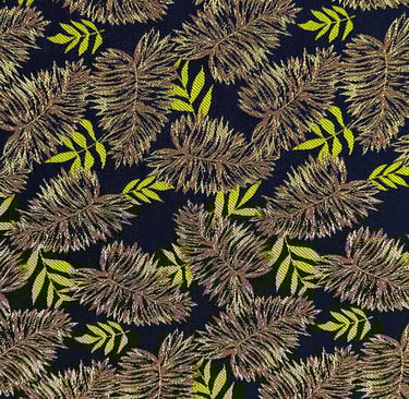 Yarn-dyed jacquard fabrics