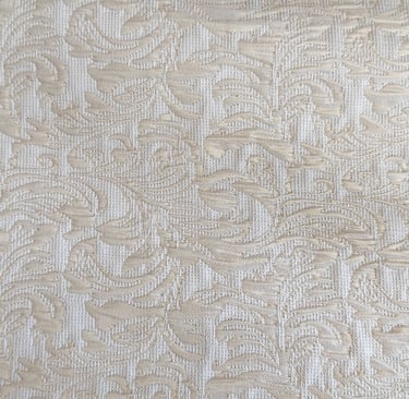 a close up of a  floral pattern on a jacquard fabric