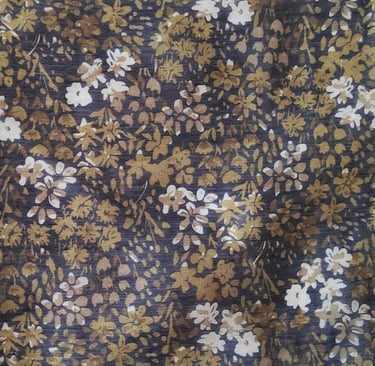 a close up of a floral print fabric