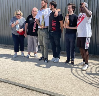 Classement du tournoi de pétanque