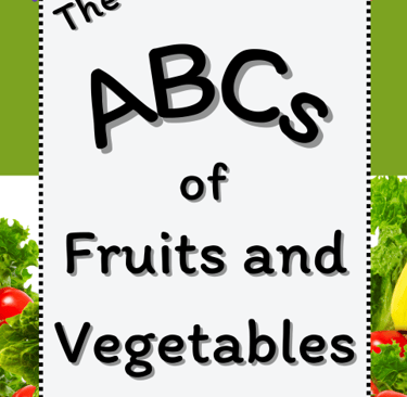ABCs of Fruits and Vegetables Book Cover