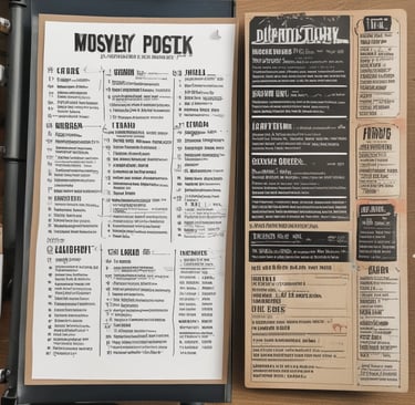 A friendly food truck owner smiling behind the counter with hours and location signs visible nearby.