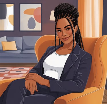 Black woman illustration for SisSpeaks by Lizzy Flores