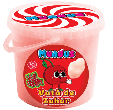 Desert pufos cu aromă de cireșe, ideal pentru aniversări, petreceri și surprize dulci, Mundus cirese