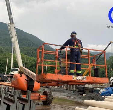 profissional trabalhando com suporte