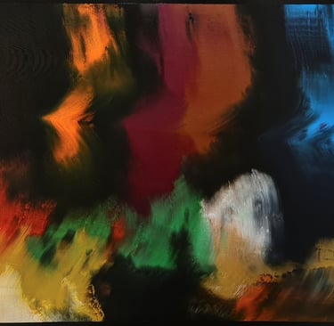 a painting of a painting of a painting of a painting of a man