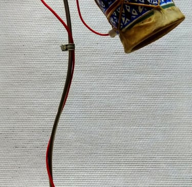 clay lamp
