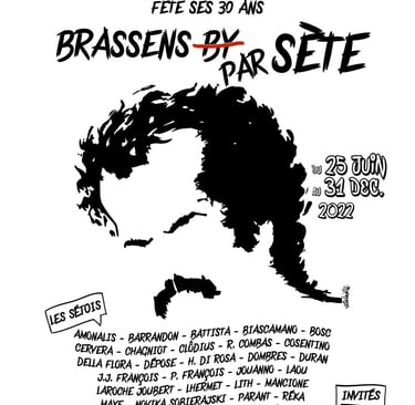 affiche l'espace George BRASSENS fête ses 30 ans 