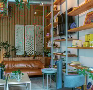 a living room with a couch and a couch