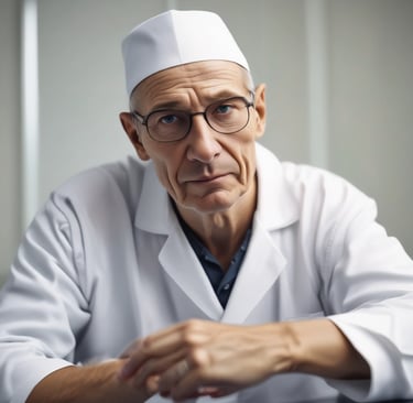 a close up of a person's back with brown spots