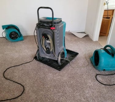 Dryers and Dehumidifier flood restoration insurance claim