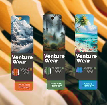 A hang tag made with paper for clothing brand. NFC Hang tag or standard paper hang tag