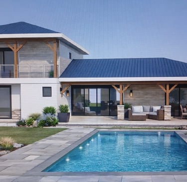 Maison clé en main Martinique - prix clé en main Villa sur mesure en bois - terrasse et piscine