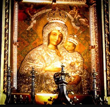 Images orthodoxe de Notre-Dame avec l'Enfant-Jésus