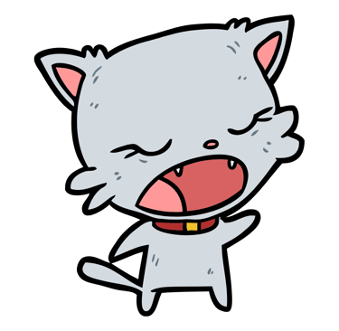 drawing cat