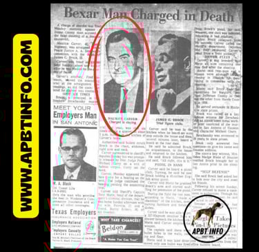 MAURICE CARVER APBT ACUSED OF MURDER