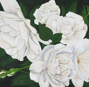 tableau-bouquet-de-roses-blanches