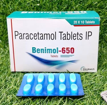 Paracetamol Tablets IP (BENIMOL-950)