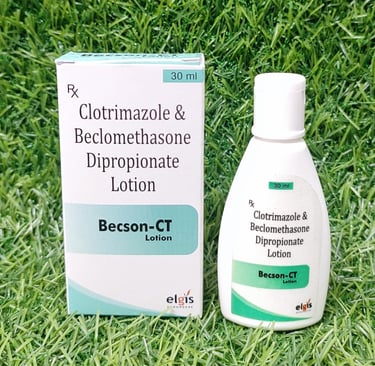 Clotrimazole & Beclomethasone Dipropionate Lotion (Becson-CT)