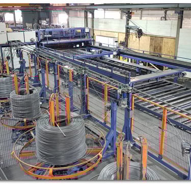 Eurobend Wire Mesh Welding Machine for Precast Concrete Producers