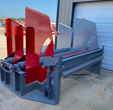 Rebuilt Wire Mesh Cage Roller Payoff