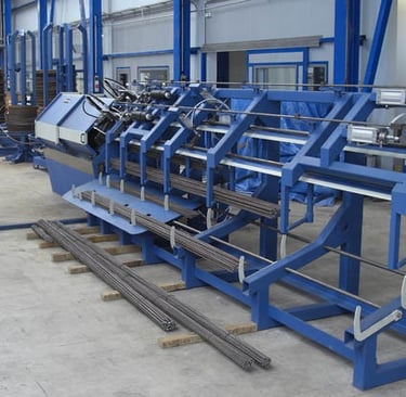 Twin Line Straight and cut machine