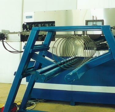 Continuous Circular Spiral Stirrup Machine