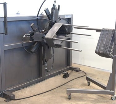 square wire spiral machine