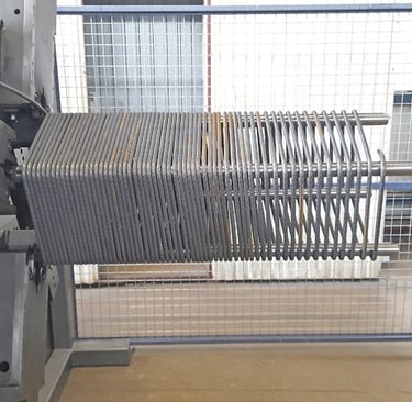 square or rectangular wire or rebar spiral stirrup machine