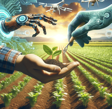 Where circuits meet soil, fields of future flourish!