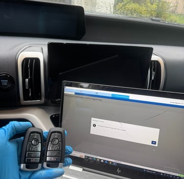 2025 Ford Expedition program fob with OEM Dealer Tool